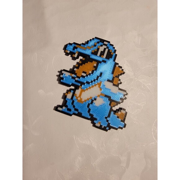 Retro 8Bit Pokemon Keychains Totodile - Picture 1 of 4